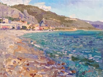 Vue de Menton by STAS (Stanislav Dyshlov)