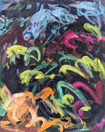 Untitled (evening stroll) von Coco Hewitt