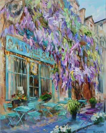 Café au Vieux Paris par Olga Novokhatska