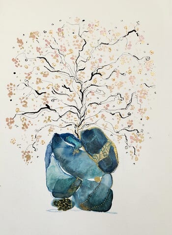 Serie Ikebana - wabi sabi par Laurence G. Art