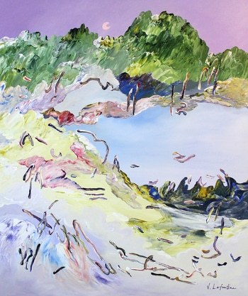 SUMMER EVENING by Jeanette Lafontine