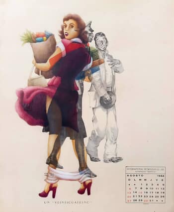 "A New American Dream" series (woman with her underwear down) by Gonzalo Garcia Callegari