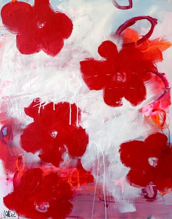 Red roses par Christiane Lohrig