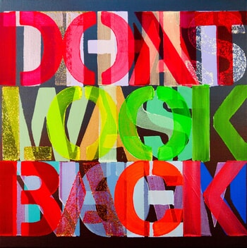 Don't Look Back (sparkles) by Niki Hare