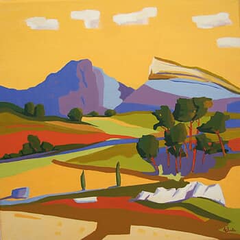 Southern France landscape by Jean-Noël Le Junter