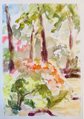 Ballade au parc floral  von Barbara Petit Lisy