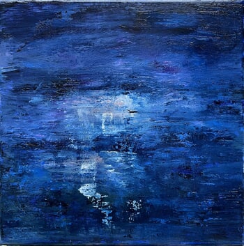 Reflets bleus 1 von Isabelle Mispelon