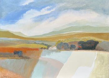 Paysage du sud 2 by Chantal Parise