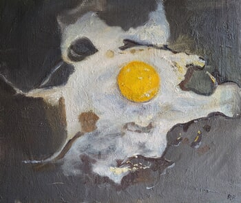 Egg white by Rosemary Burn