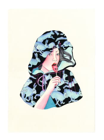Suck on Skull par Delphine Lebourgeois