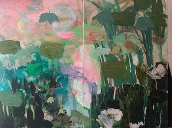 Fragment de paysage 1 by Aline Wiest