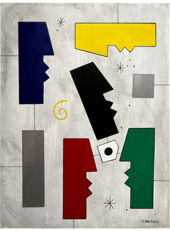 Fragments de pensée 1 von Olivia Dritzas