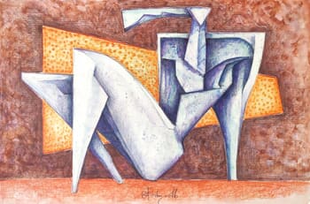Meditando by Orazio Barbagallo