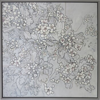 White Hawthorn by Simon M Smith