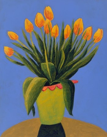 Orange Tulips von Michael Pfleghaar