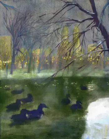 Where the Ducks Go by Lizi Budagashvili