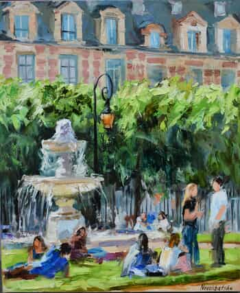 Place des Vosges von Olga Novokhatska