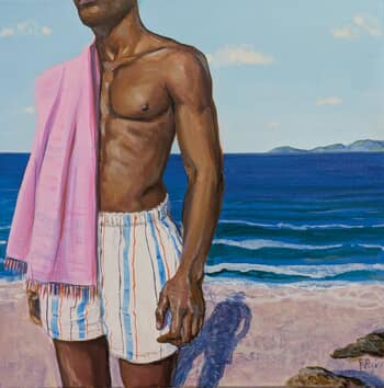 La mer est vraiment divine. by François Pagé