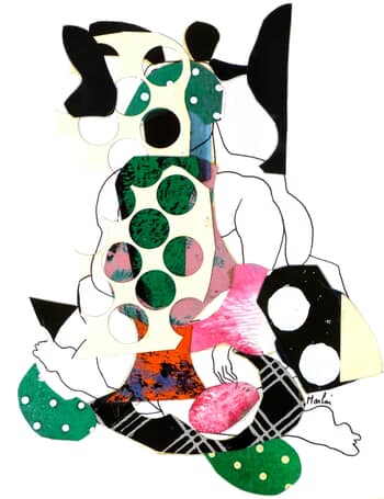 Character with dots von Pascal Marlin