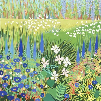 Flower Garden V par Christine Harrison