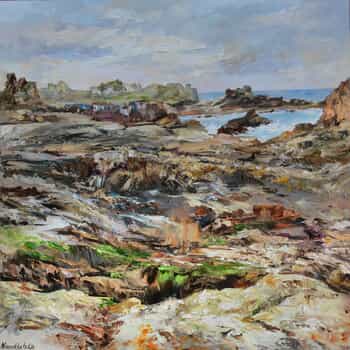 Les roches d'Ouessant III von Olga Novokhatska