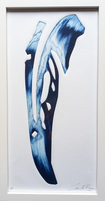 Confluent III, série Confluents - Les rivières, édition bleu by Camille Royer