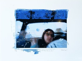 French road 66 on car. by Patrick Santoni