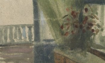 Balcony. May von Lizi Budagashvili