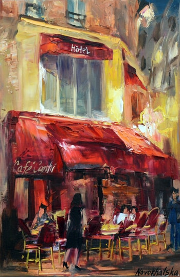 Café Conti par Olga Novokhatska