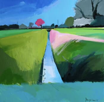 Pink Tree, Great Hale Drove, May 2026 von Fred Ingrams