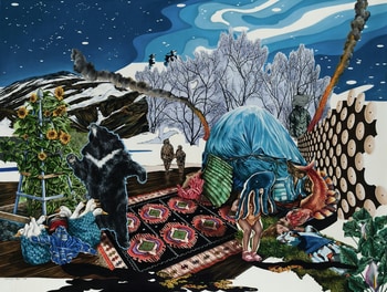 "The Sleepwalker"  von Sanam Sayeh Afkan