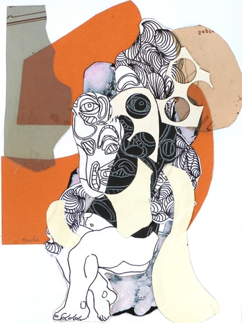 Character with dots von Pascal Marlin