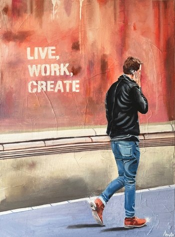 Live work create by Emilie Pannier (Mia)
