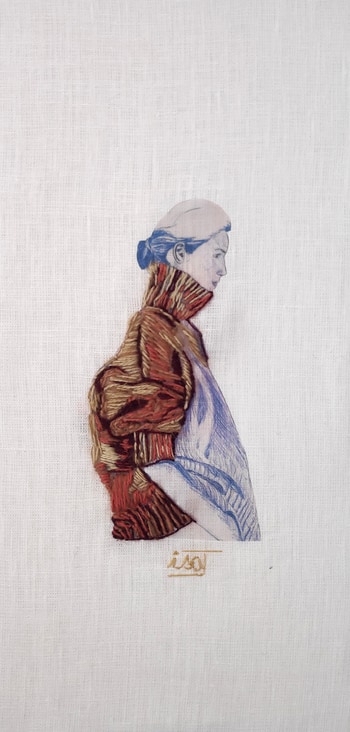 Terracotta winter par Isabelle Joubert
