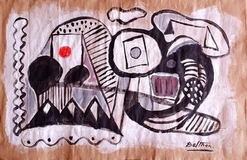 Equilibre au point rouge by Pierre-Yves Beltran