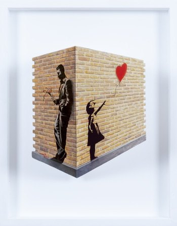 Chewing a Brick by Patrick Hughes