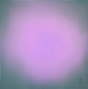 The Beginning / Pink Purple von Mila Weis