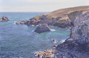 Cap Sizun, Cove, Morning Light von Anne Baudequin