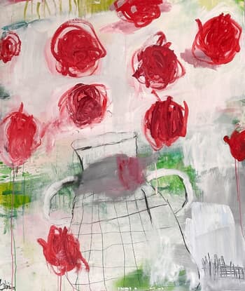 Flying roses by Christiane Lohrig