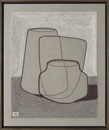 Vase Composition X’26 by Milena Paladino
