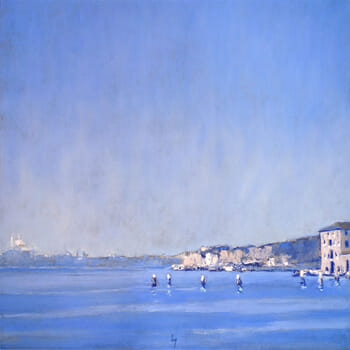 Les Zattere, Venise by François Cusson