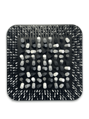 Monochrome chaos von Nazar Symotiuk