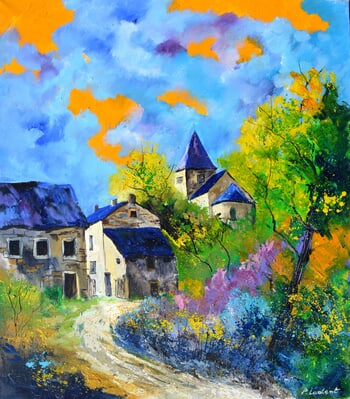 Summer in my village  von Pol Ledent
