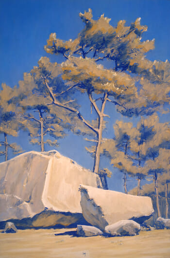 Le Rocher Fin, Fontainebleau von François Cusson