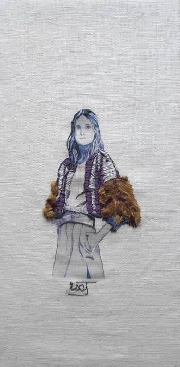 Beige Violet by Isabelle Joubert