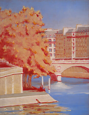 Quai des Orfèvres, Paris von François Cusson
