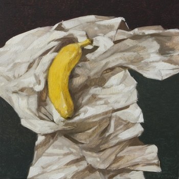 Banana in drapery von Olivier Payeur