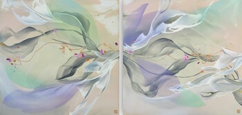 Terra Mater Diptych by Novi Lim