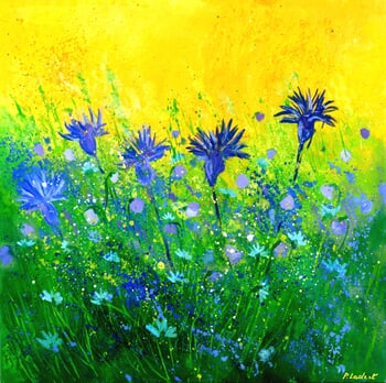 Blue symphony by Pol Ledent