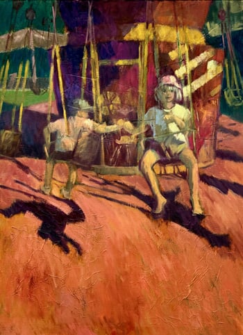 Les chaises volantes von Barbara Petit Lisy
